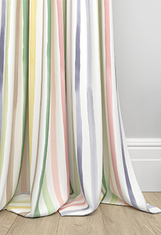 Bluebellgray Watercolour Stripe, Tetbury - Made to Measure Curtains